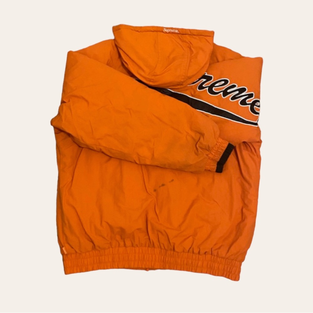 Supreme script sideline jacket orange - Picture 2 of 2